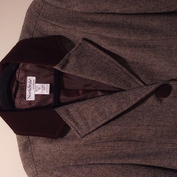 NorthStyle Herringbone Tweed Riding Jacket - Picture 2 of 5